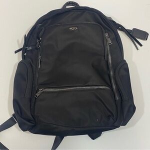 Tumi Black Backpack for Men